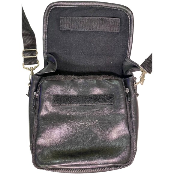 Digital Concepts Camera Carrying Case Crossbody Faux Leather Front Zip - Picture 12 of 13